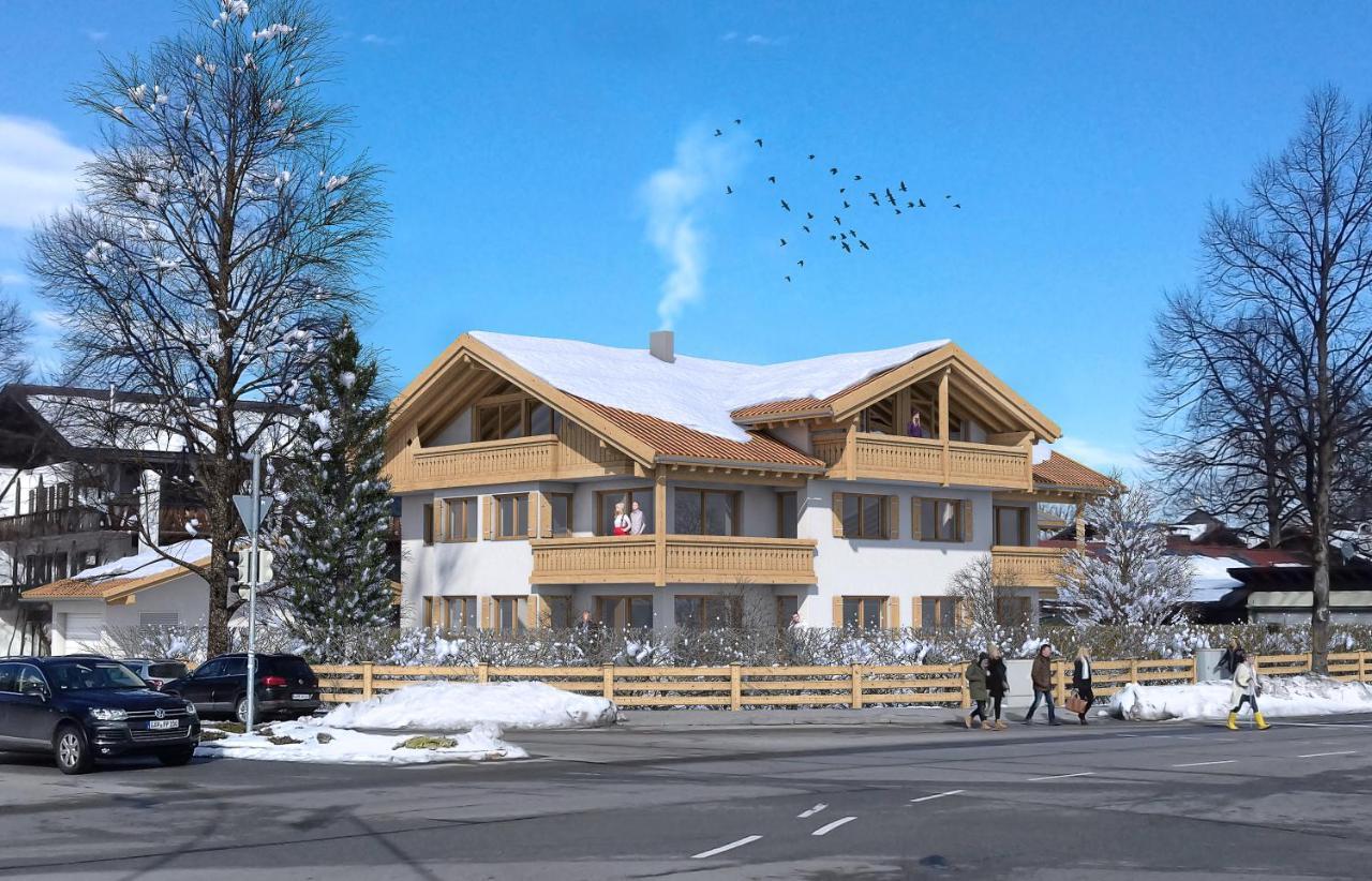 Ferienwohnungen "Zur Wally" Garmisch-Partenkirchen Bagian luar foto